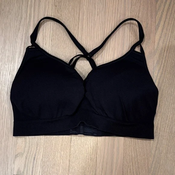 Zella Black Padded Sports Bra XL - Picture 1 of 5